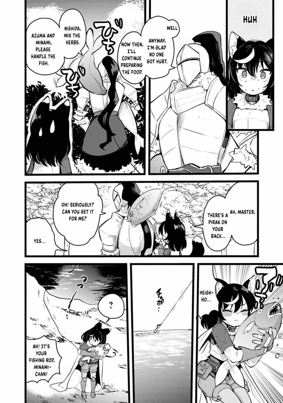 Yuusha ni Narenakatta Sanbaka Trio wa, Kyou mo Otoko Meshi wo Koshiraeru. Chapter 6 11